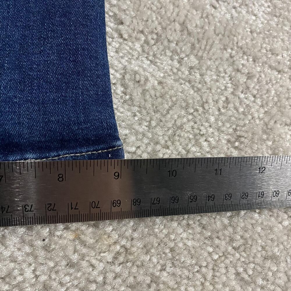 Lucky‎ Brand Sweet Boot Jeans Womens 12 Blue Wash Mid Rise Bootcut Stretch 31x31 - Picture 10 of 11
